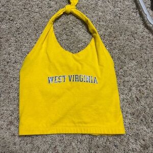 West Virginia halter top